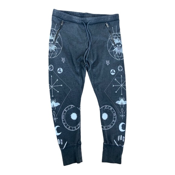 Celestial Graphic Sweatpants Men’s Drawstring Joggers - Picture 4 of 6